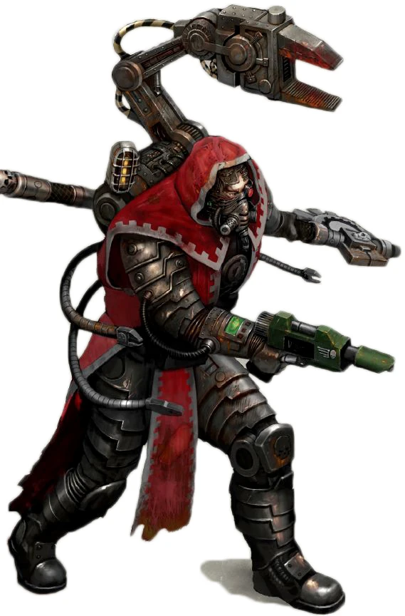 Un Ingénieur servant dans l'Astra Militarum
