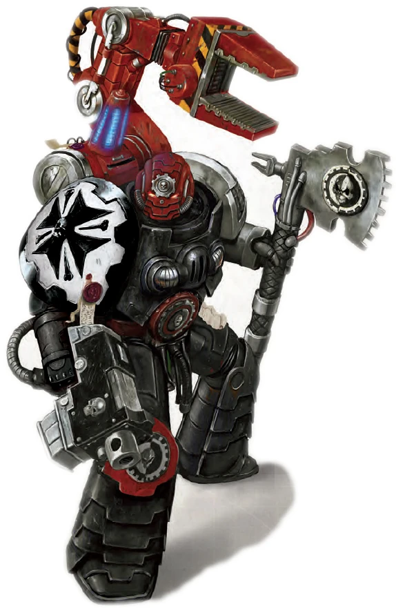 Un Techmarine des Black Templar