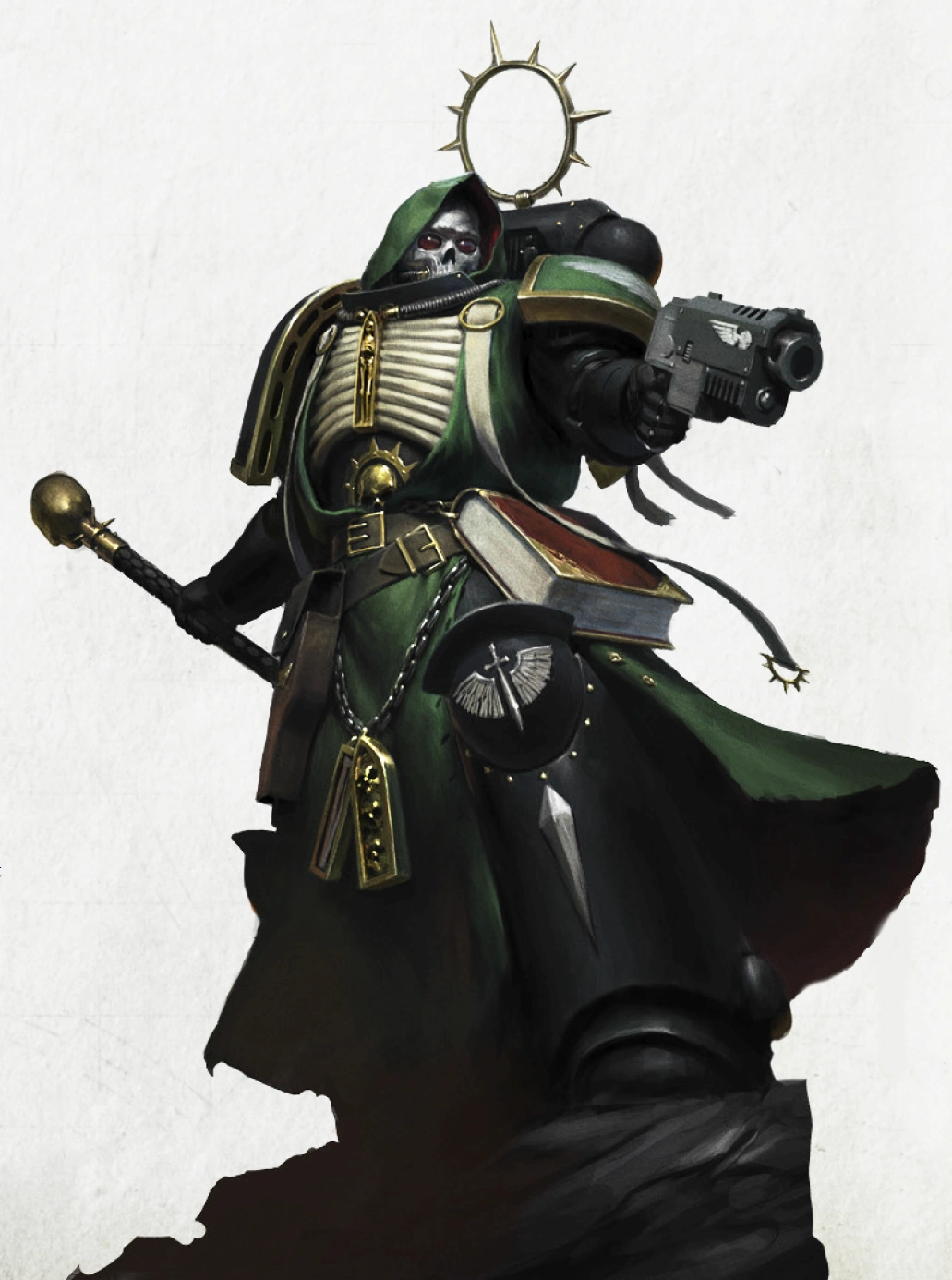 Un Chapelain des Dark Angels